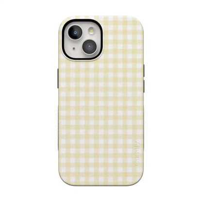 Pastel Picnic | Yellow Gingham Case