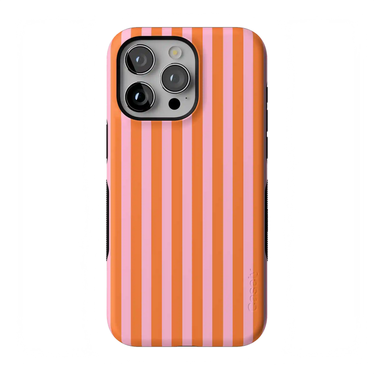 Perfect Stripes | Orange & Pink Stripes Case