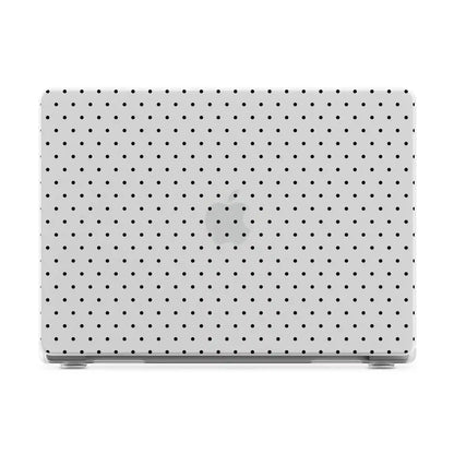 On the Dot | Black Polka Dot Laptop Shell