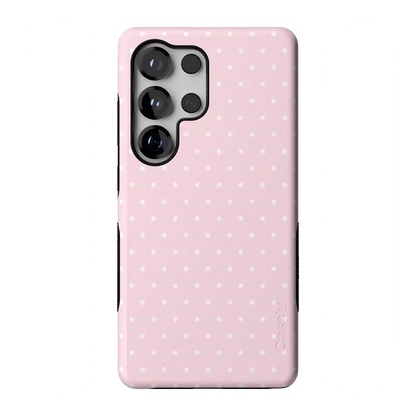 On the Dot | Pink & White Polka Dot Case