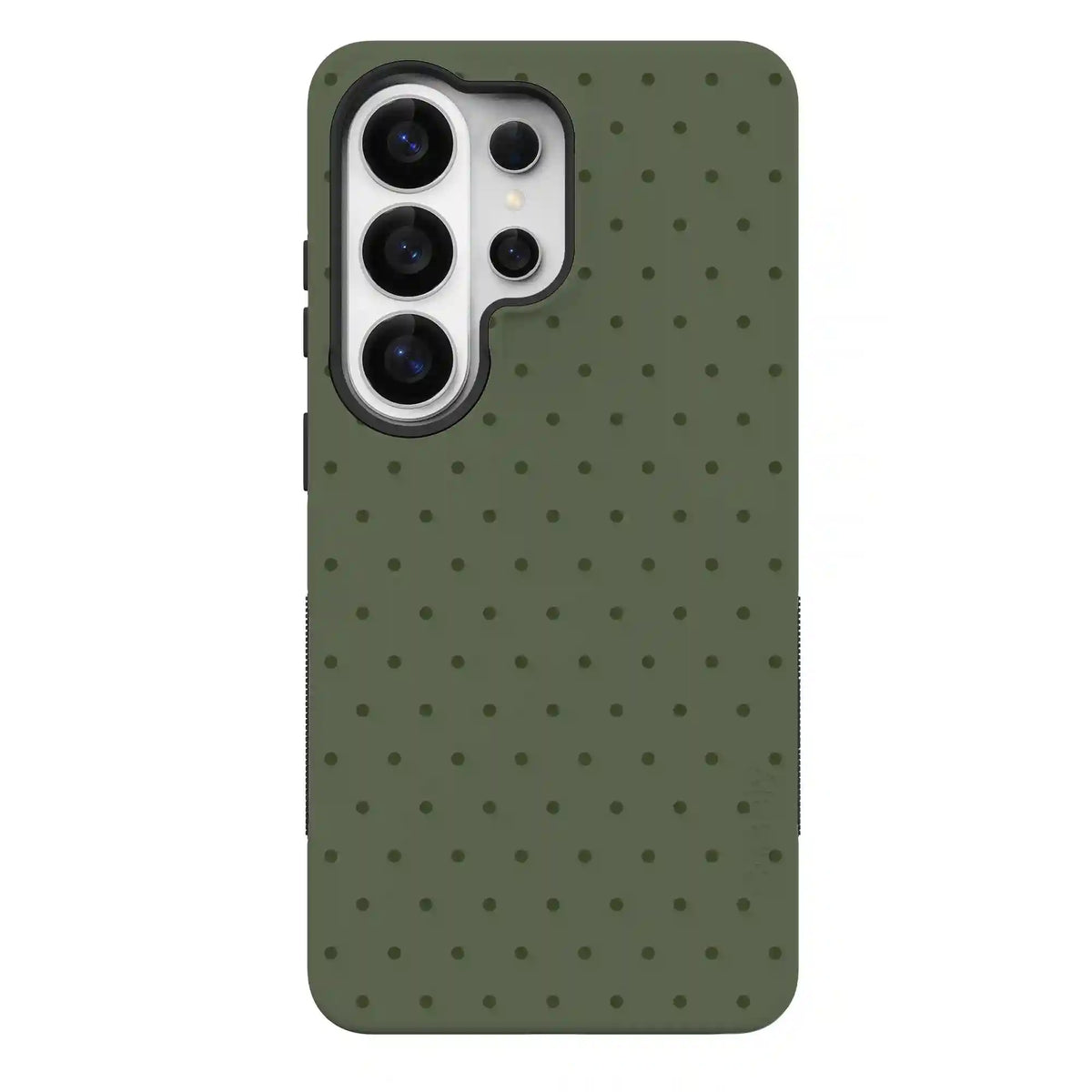 On the Dot | Olive Green Polka Dot Case