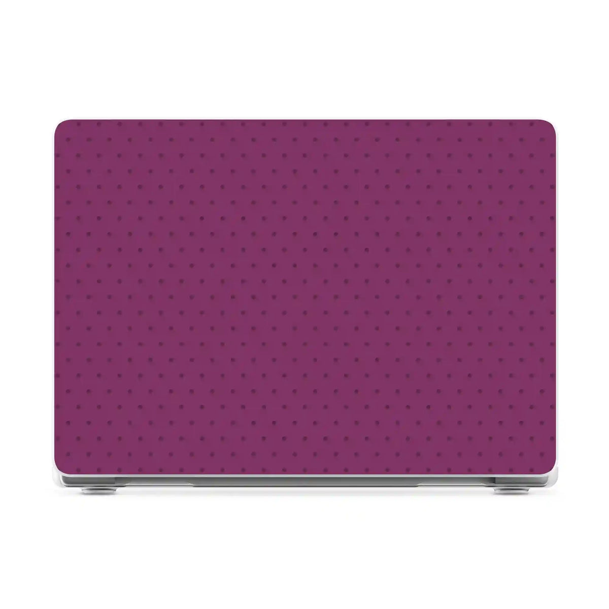 On the Dot | Plum Polka Dot Laptop Shell