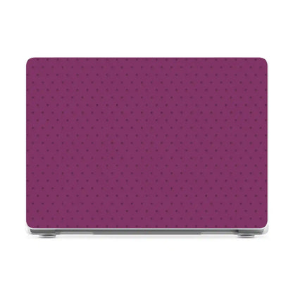 On the Dot | Plum Polka Dot Laptop Shell