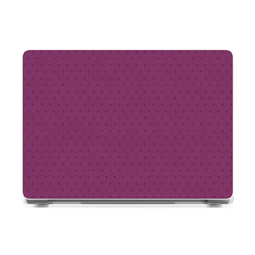 On the Dot | Plum Polka Dot Laptop Shell