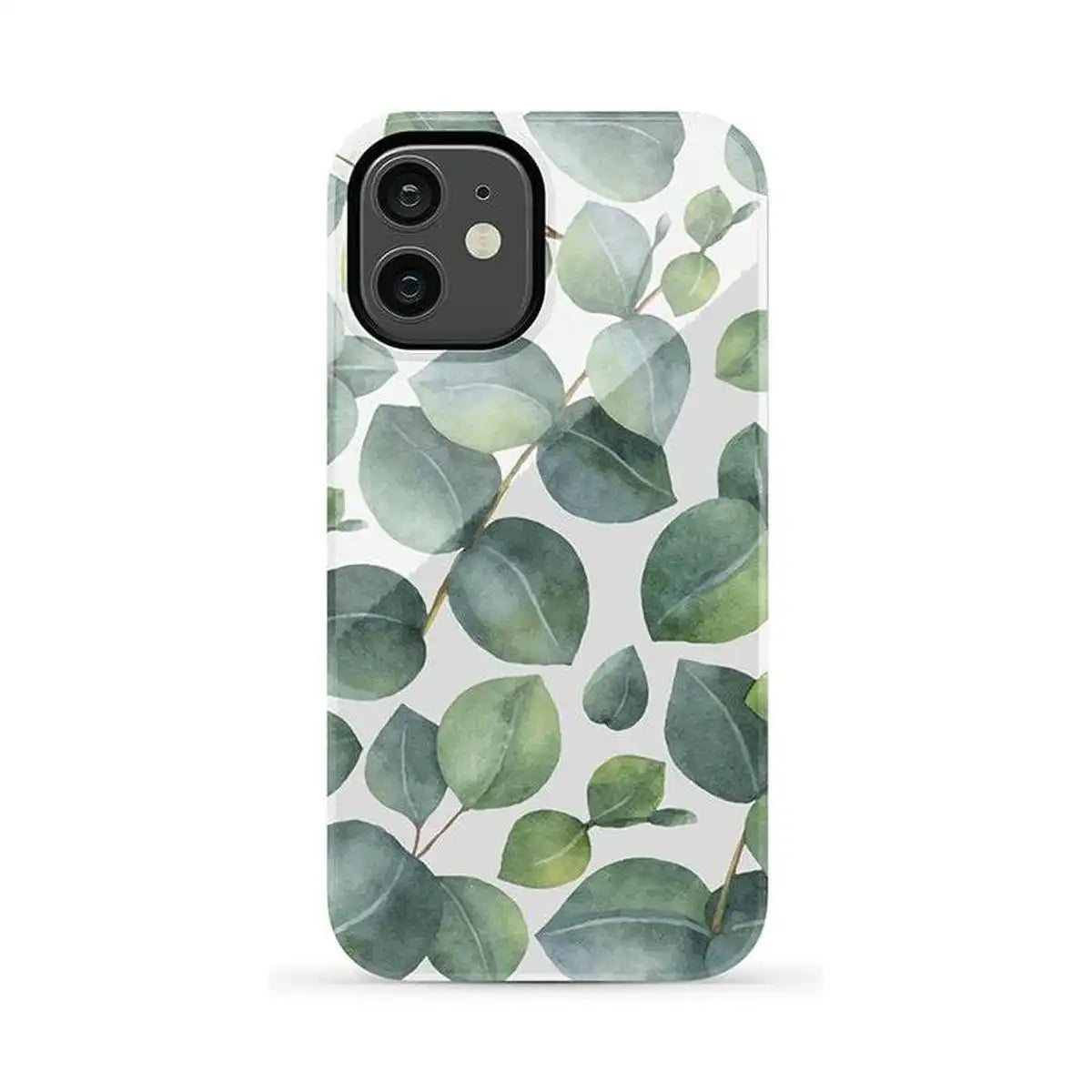 Leaf Me Alone | Green Floral Print Case