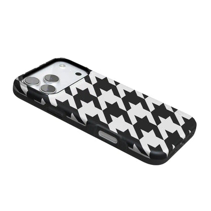 Houndstooth | High Contrast Design Case