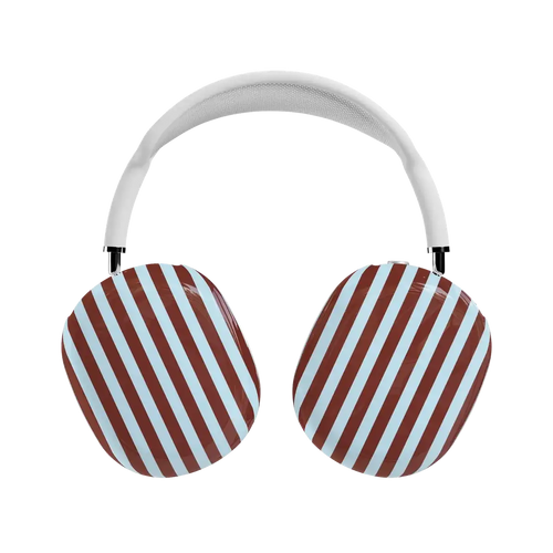 Sunday in Brooklyn | Blue Stripes AirPods Max Case