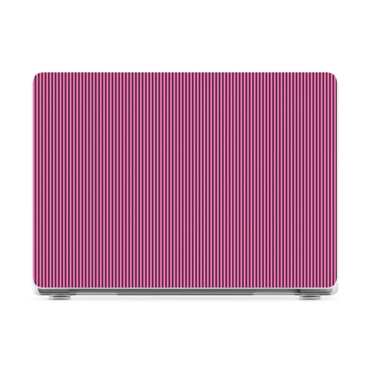 Stripes and the City | Pink & Purple Pinstripe Laptop Shell