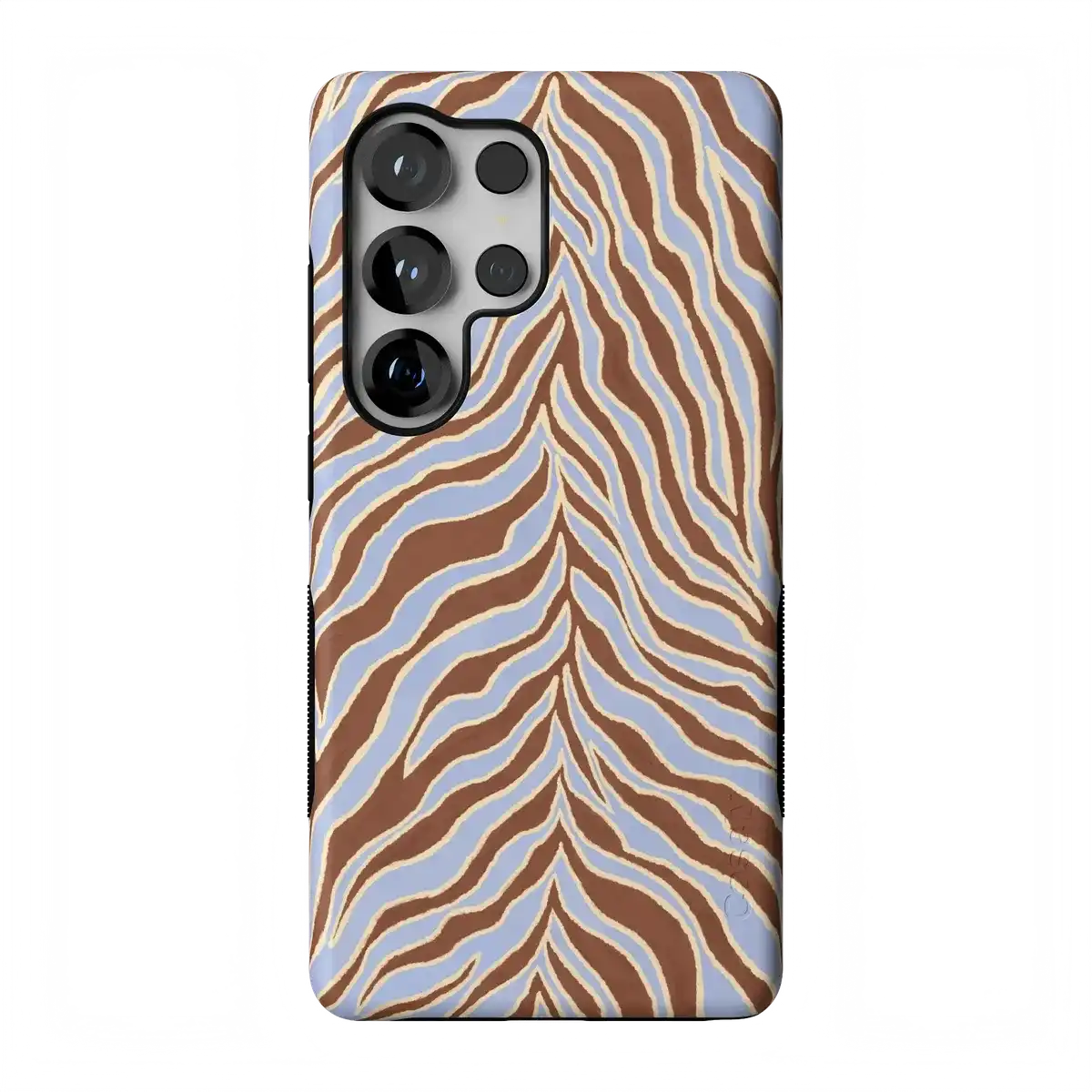 Untamed | Brown & Blue Zebra Case