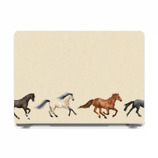 Stallion Stampede | Wild Horses Laptop Shell