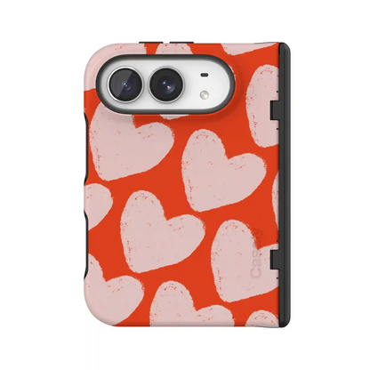 Love You More | Heart Doodle Case