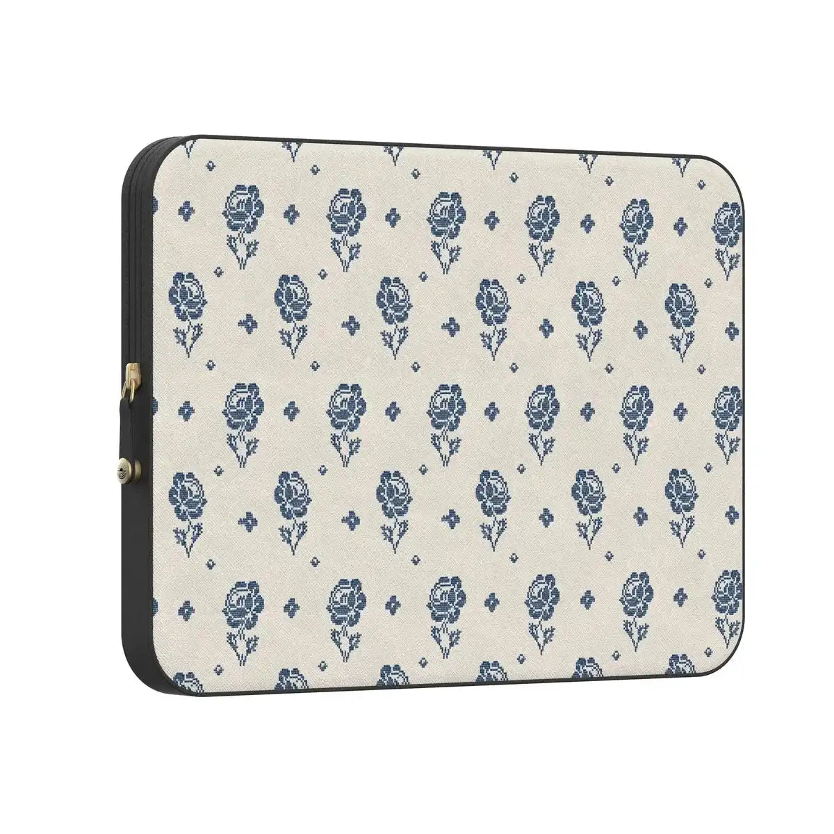 Seaside Stitch | Vintage Roses Laptop Case