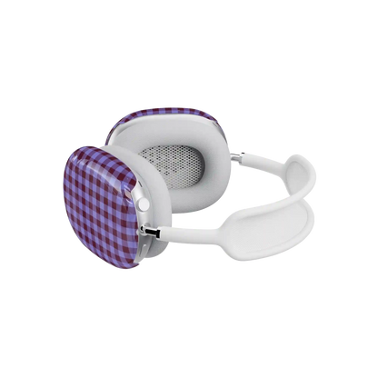 Sweet Jam | Purple Gingham AirPods Max Case