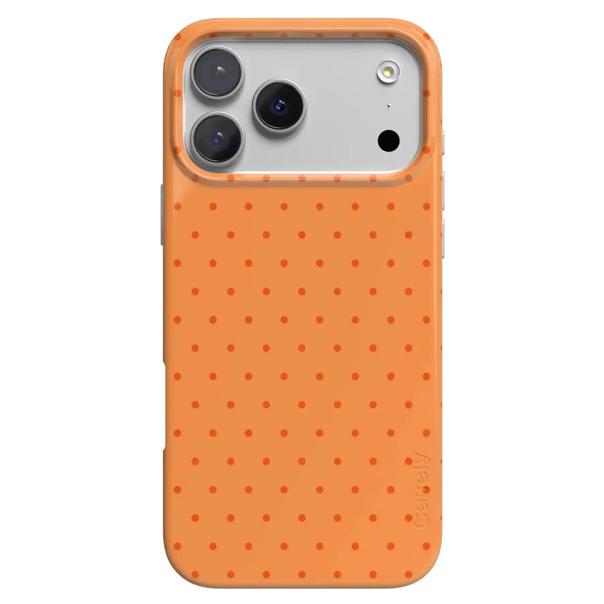 On the Dot | Orange Polka Dot Case