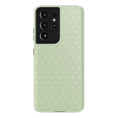 On the Dot | Green Polka Dot Case