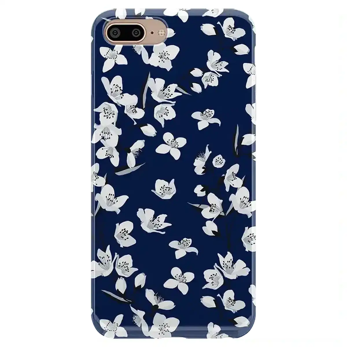 Floral Forest | Navy Cherry Blossom Floral Case