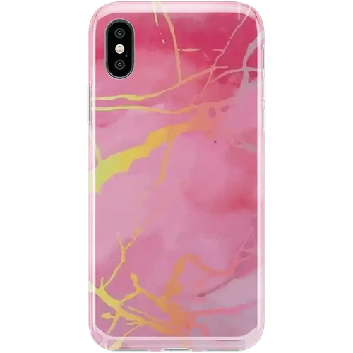 You're the Cutest | Pink Marble Holo Case