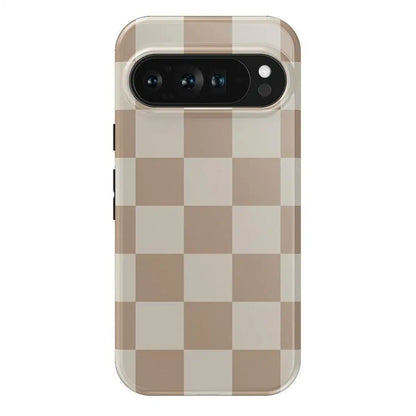 Fit Check | Neutral Checkerboard Google Pixel Case