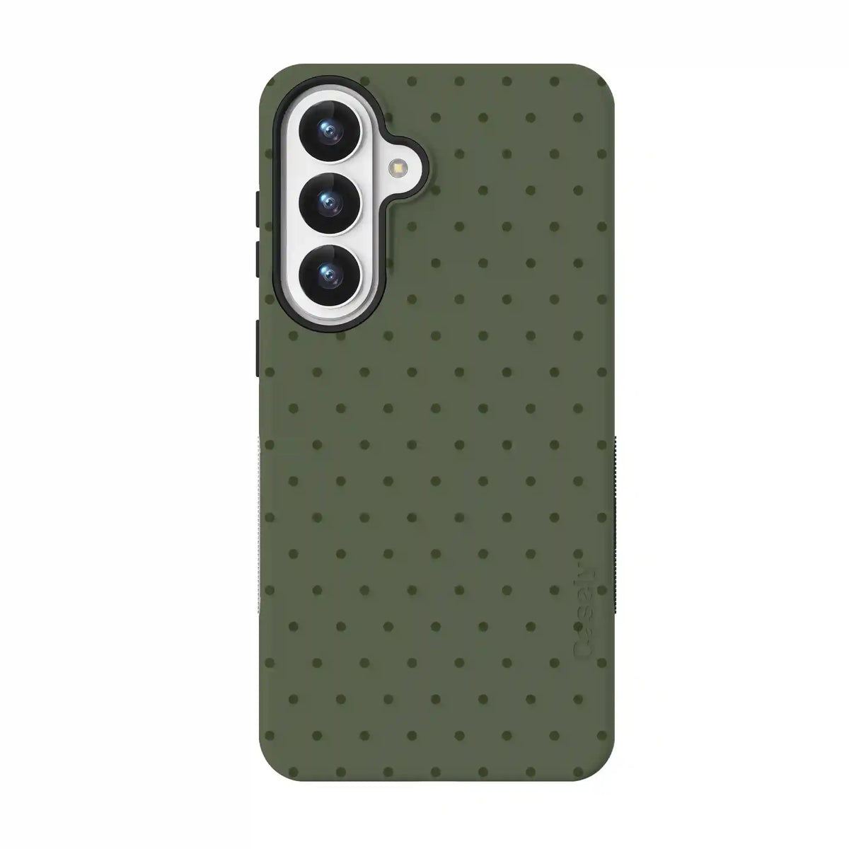 On the Dot | Olive Green Polka Dot Case