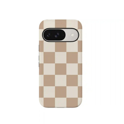 Fit Check | Neutral Checkerboard Google Pixel Case
