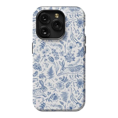 Hop & Bloom | Bunny Toile Case