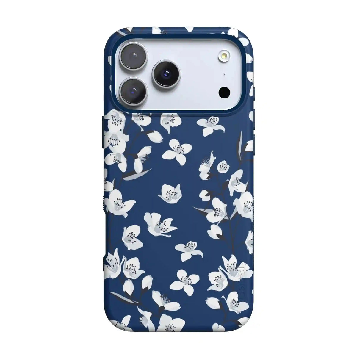 Floral Forest | Navy Cherry Blossom Floral Case