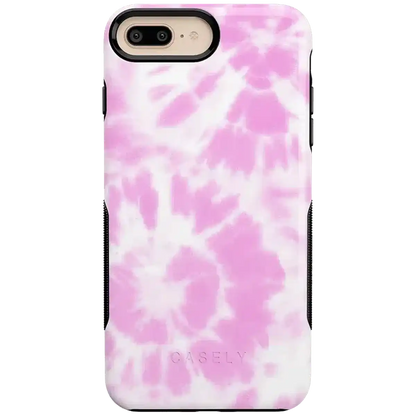 Down for Whatever | Light Pink Tie Dye Case