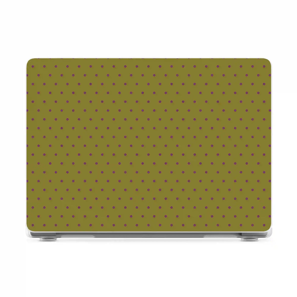 On the Dot | Moss & Plum Dots Laptop Shell