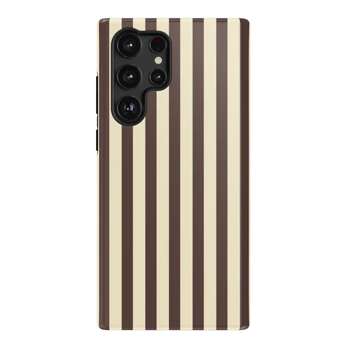 S'more Stripes | Brown Striped Case