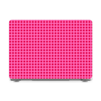 Sweet Jam | Hot Pink Gingham Laptop Shell