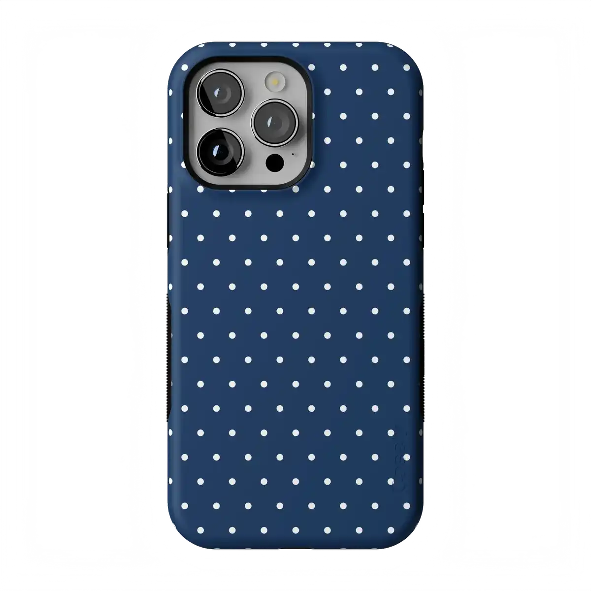 On the Dot | Navy Polka Dot Case