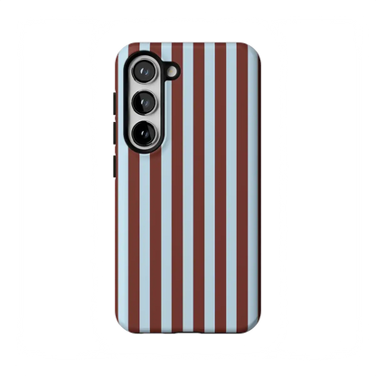 Sunday in Brooklyn | Blue Stripes Case