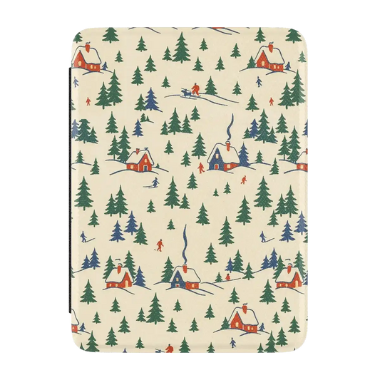 Chalet All Day | Winter Village Kindle Case