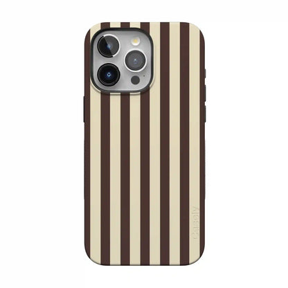S'more Stripes | Brown Striped Case