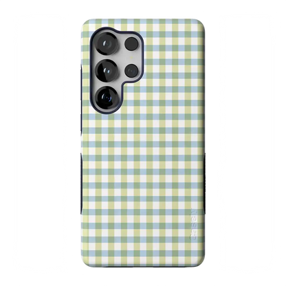 Pastel Picnic | Blue & Green Gingham Case