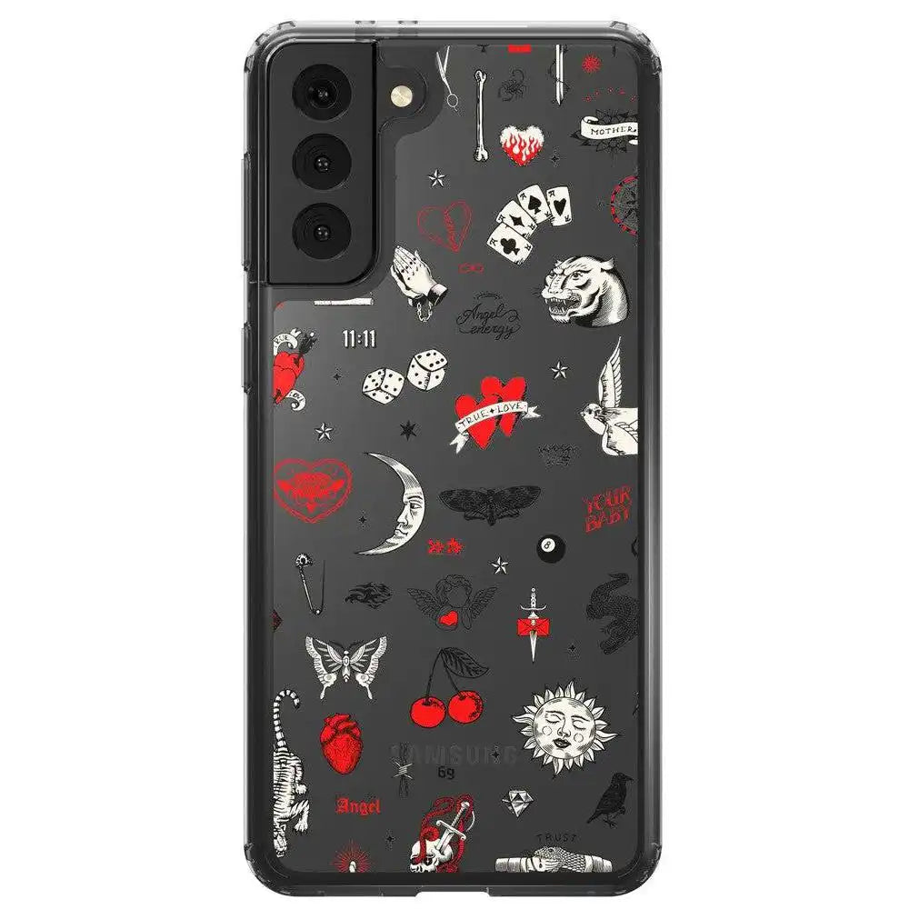 Not a Phase | Clear Flash Tattoo Case