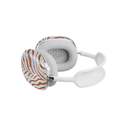 Untamed | Brown & Blue Zebra AirPods Max Case