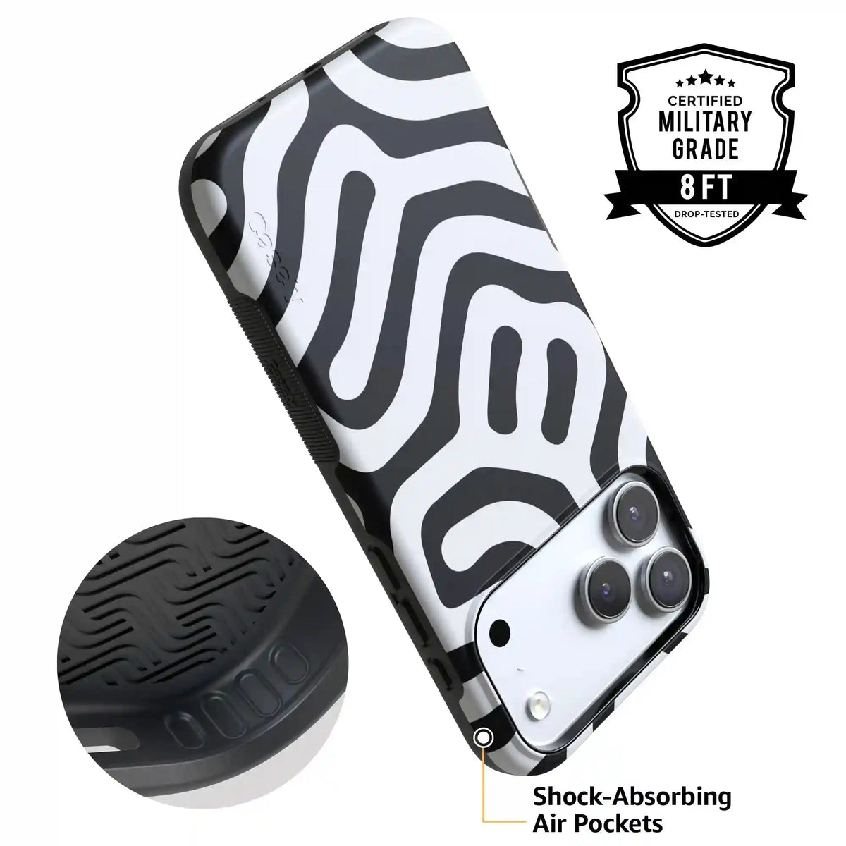 Maze | High Contrast Design Case