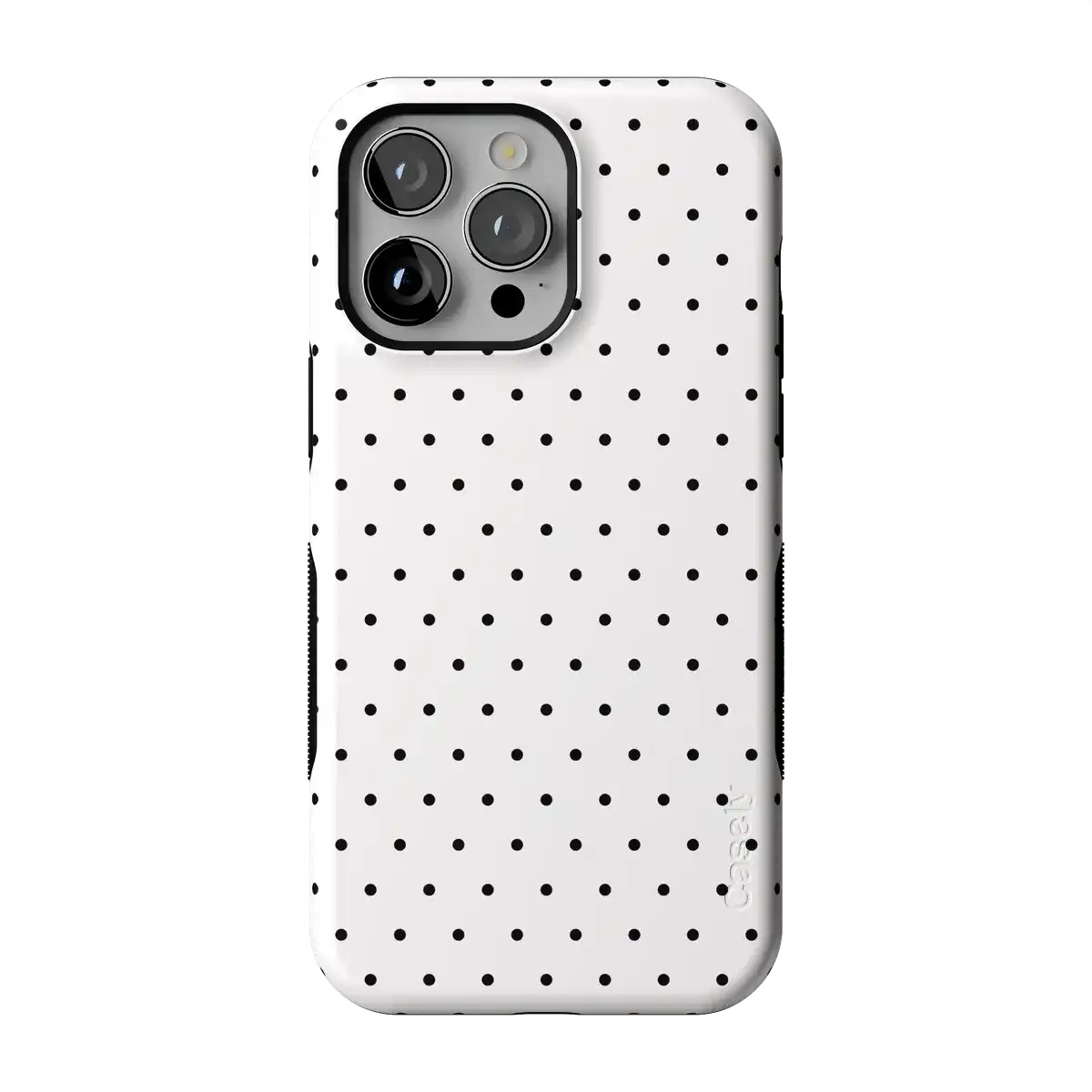 On the Dot | Black Polka Dot Case