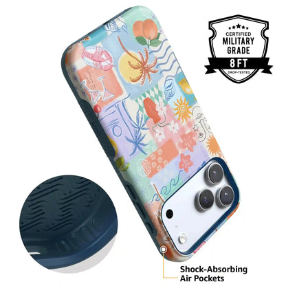 Tropical Heat | Beachy Collage Case