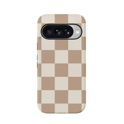 Fit Check | Neutral Checkerboard Google Pixel Case