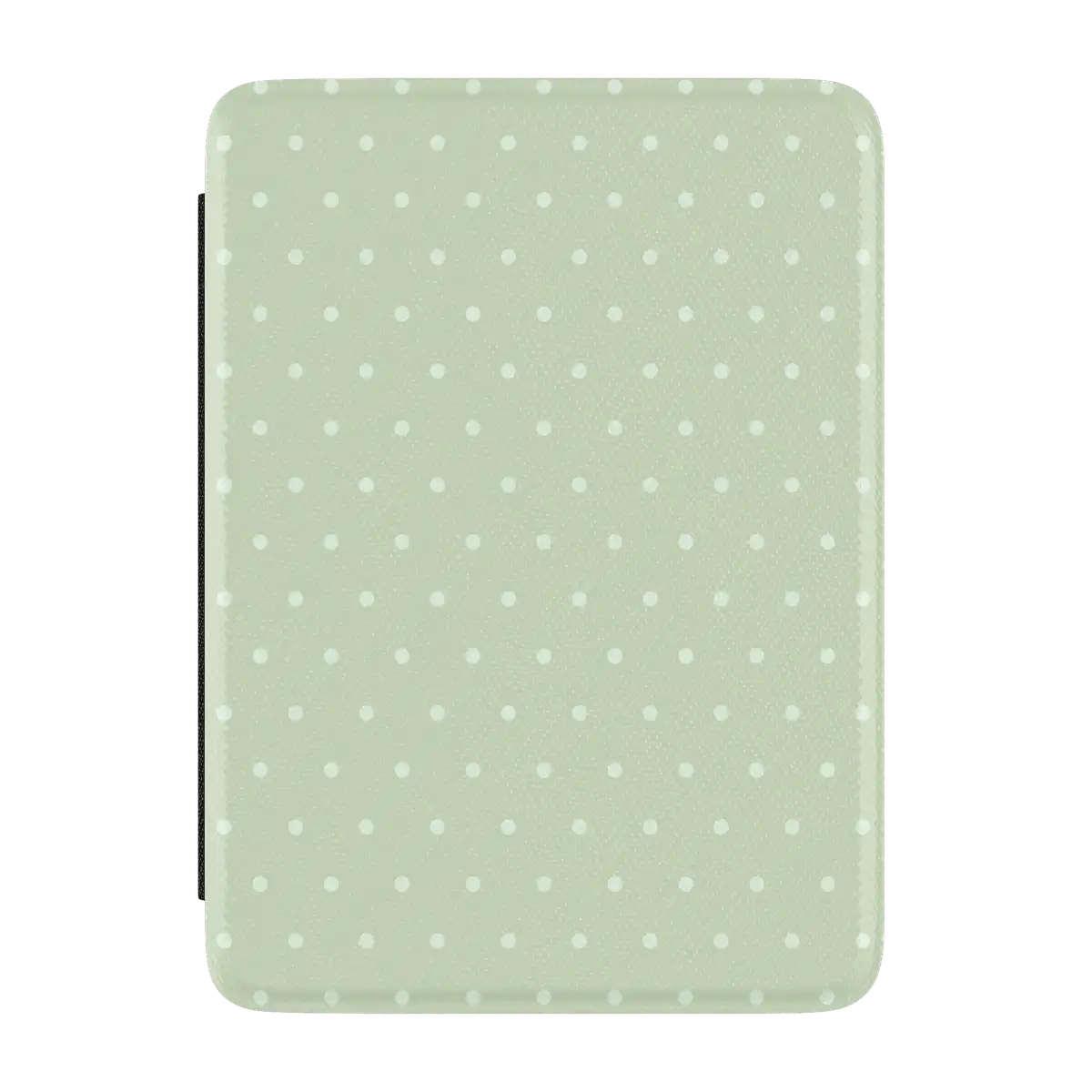 On the Dot | Green Polka Dot Kindle Case