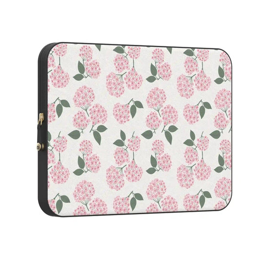 Nantucket Cottage | Pink Hydrangea Laptop Case