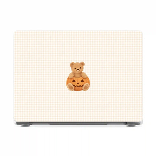 Teddy Boo | Gingham Bear Laptop Shell