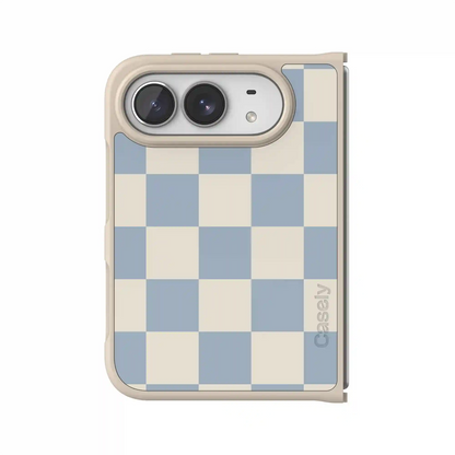 Fit Check | Light Blue Checkerboard Case