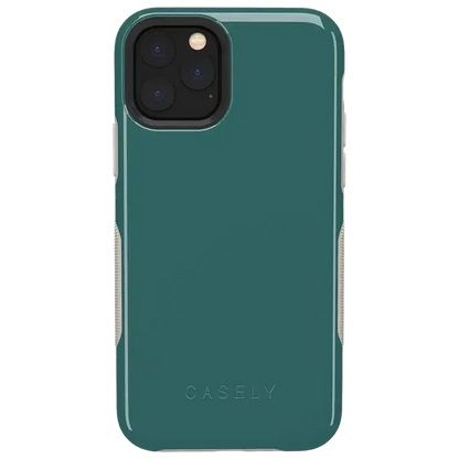 Deep Teal on Nude | Ultra-Protective Bold Case