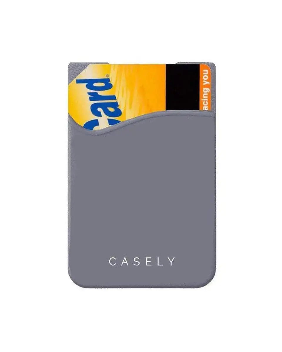 Gray Silicone Wallet