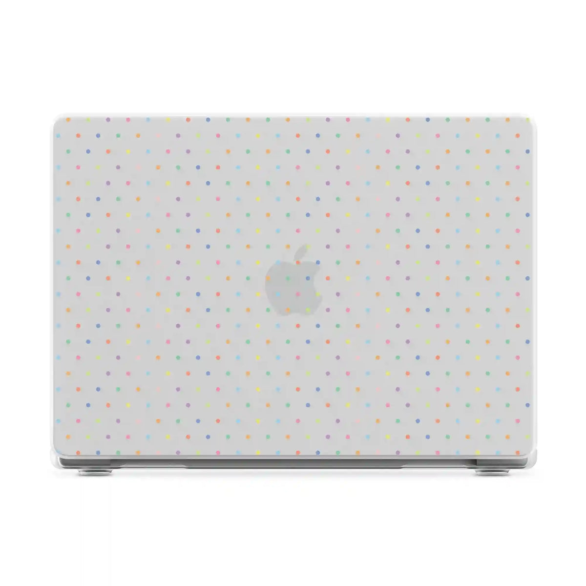 On the Dot | Rainbow Polka Dot Laptop Shell