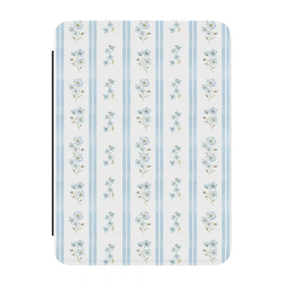 Cottage Stripe | Blue Floral Kindle Case
