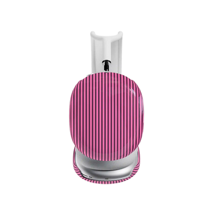 Stripes and the City | Pink & Purple Pinstripe AirPods Max Case